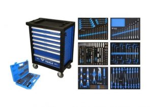 Delavniški voziček s 7 predali in 473 delnim orodjem Brilliant Tools BT153473 image